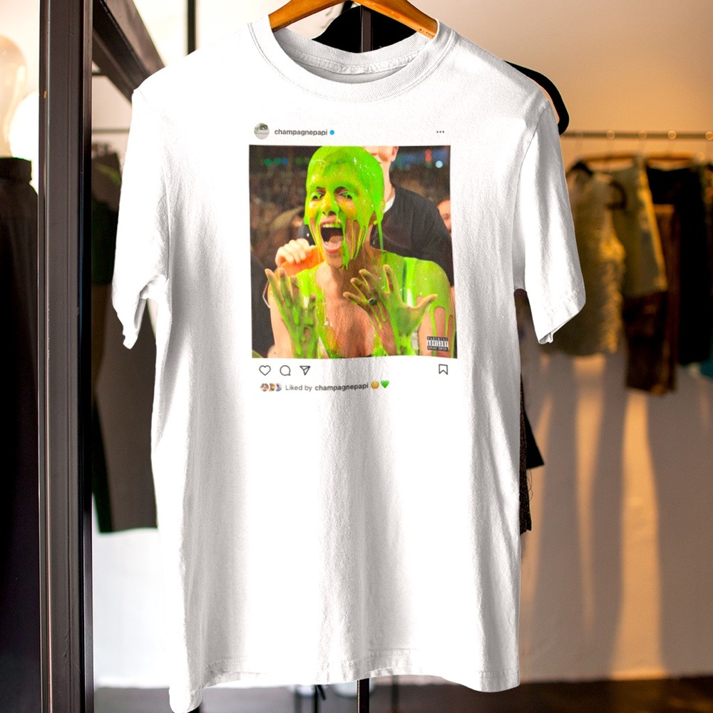 Drake Halle Berry Album Cover teaser SZA ChampagnePapi Colab White Tee